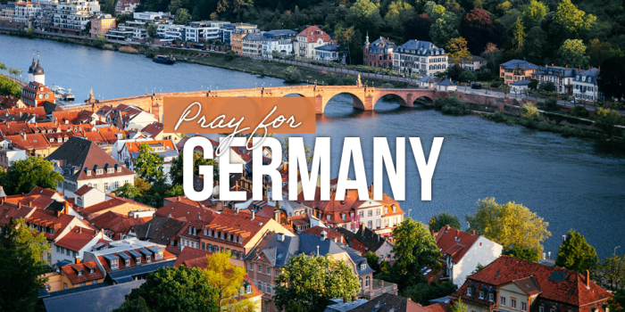 Pray for Germany Banner